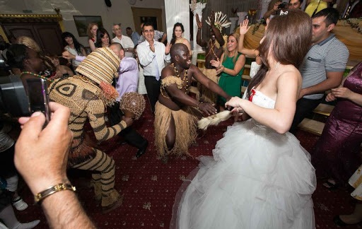 Африканское шоу на свадьбу